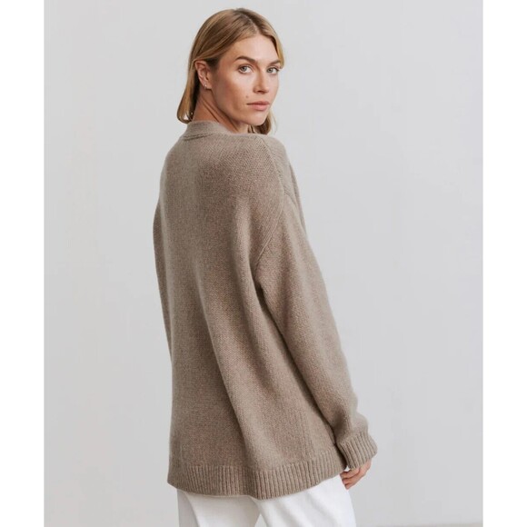 JENNI KAYNE Cashmere Spencer Cardigan 100% Cashmere Size Small MSRP $595 - Picture 4 of 6